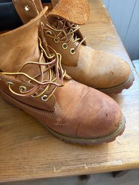 Timberland Wheat and Tan Lace-Up Work Boots
